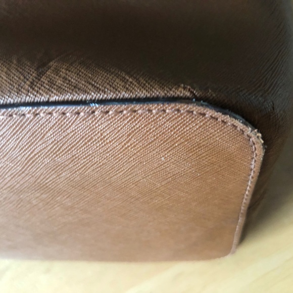 Michael Kors Jet Set large  saffiano leather  bag tote purse - Picture 5 of 10